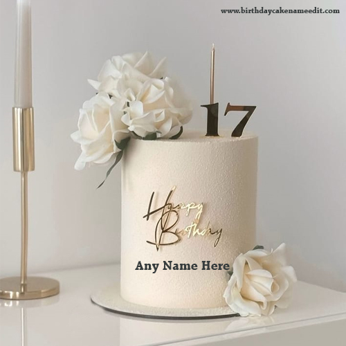 Create a Personalized Happy Birthday Cake with Name