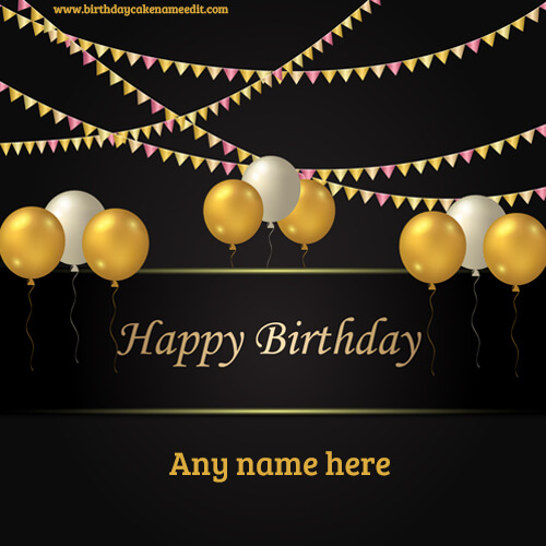 Happy Birthday Card With Name Free Download Birthday Card Images